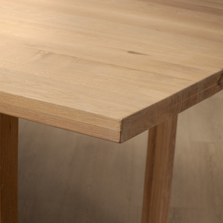 2.6m Paternoster Dining Table - Oak - 8