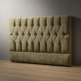 Haverlyn Queen Headboard - Olive Wave - 5