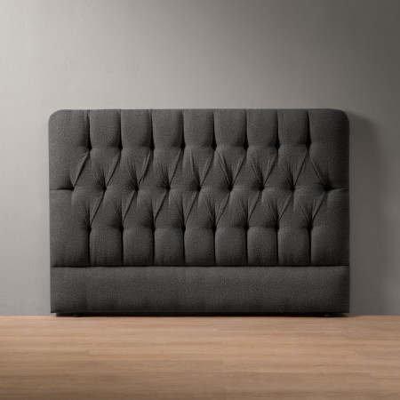 Haverlyn Queen Headboard - Charcoal