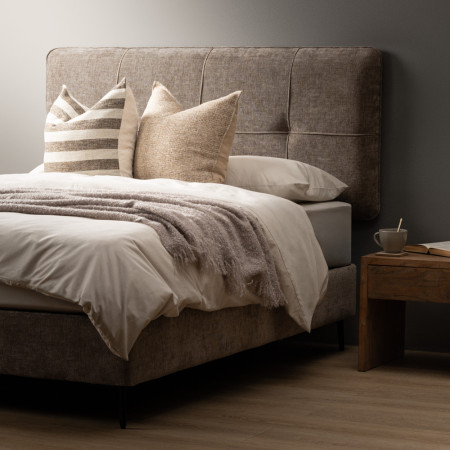 Sancturé Queen Headboard - Fossil Wave - 1