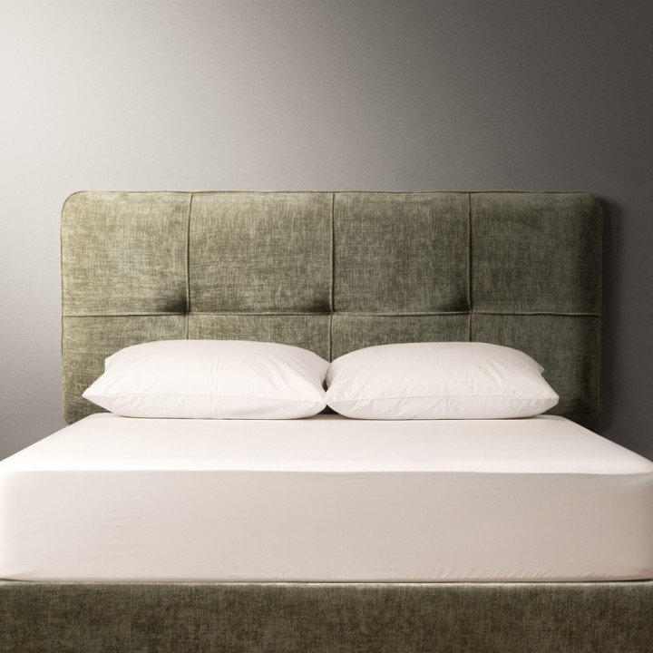 Sancturé Queen Headboard - Olive Wave - 3