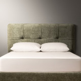Sancturé Queen Headboard - Olive Wave - 3