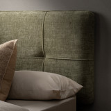 Sancturé Queen Headboard - Olive Wave - 4