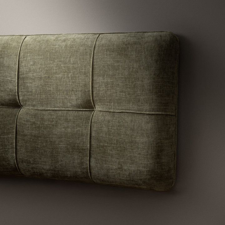 Sancturé Queen Headboard - Olive Wave - 7