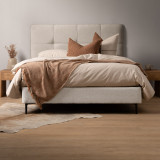 Sancturé Queen Headboard - Latté - 1