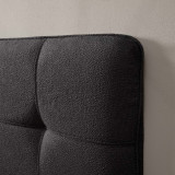 Sancturé King Headboard - Charcoal - 7