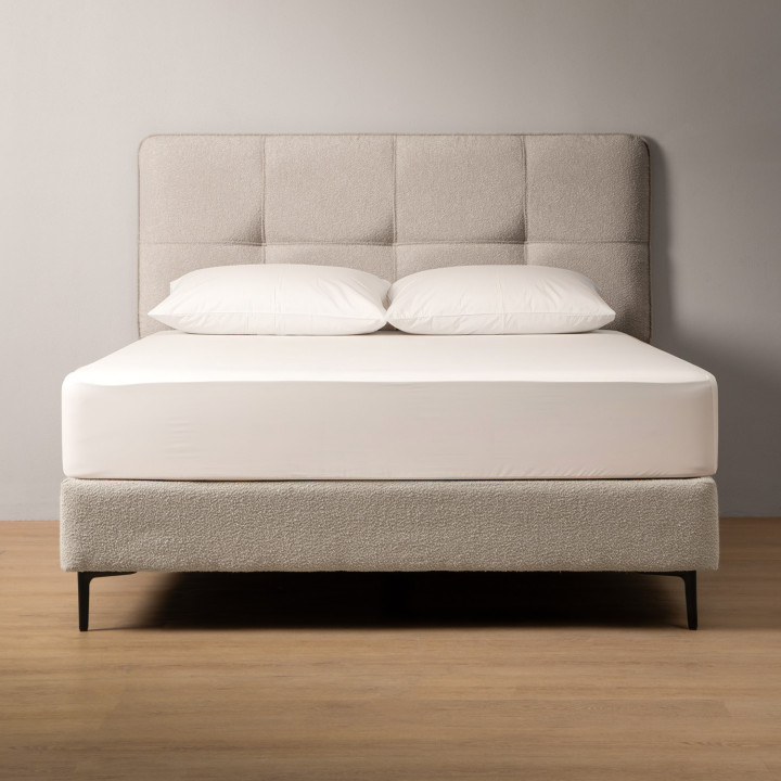 Sancturé King Headboard - Latté - 3