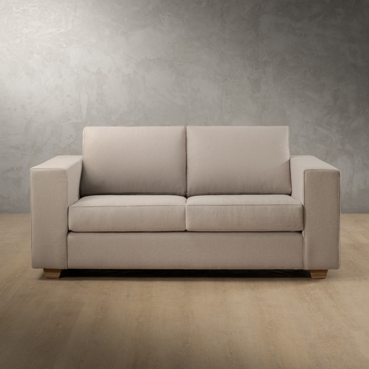 Westerman 2-Seater Fabric Couch - Nordic Sand - 1
