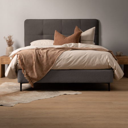 Sancturé King Headboard - Pebble