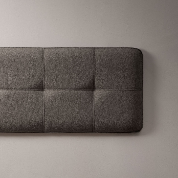 Sancturé King Headboard - Pebble - 6