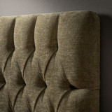 Haverlyn Double Headboard - Olive Wave - 6