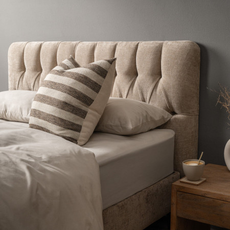 Haverlyn Double Headboard - Sand Wave