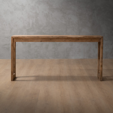 Verma Console Table - Driftwood - 1
