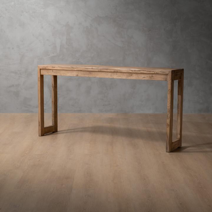 Verma Console Table - Driftwood - 5