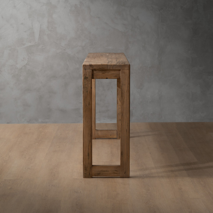 Verma Console Table - Driftwood - 6