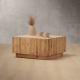 Cederbay Square Coffee Table - Vintage - 3