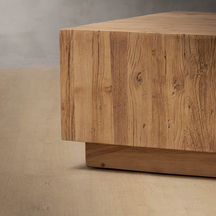 Cederbay Square Coffee Table - Vintage - 7
