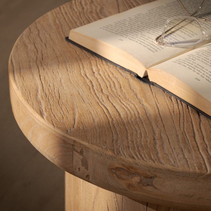 Lavelle Side Table - Greyshore - 4