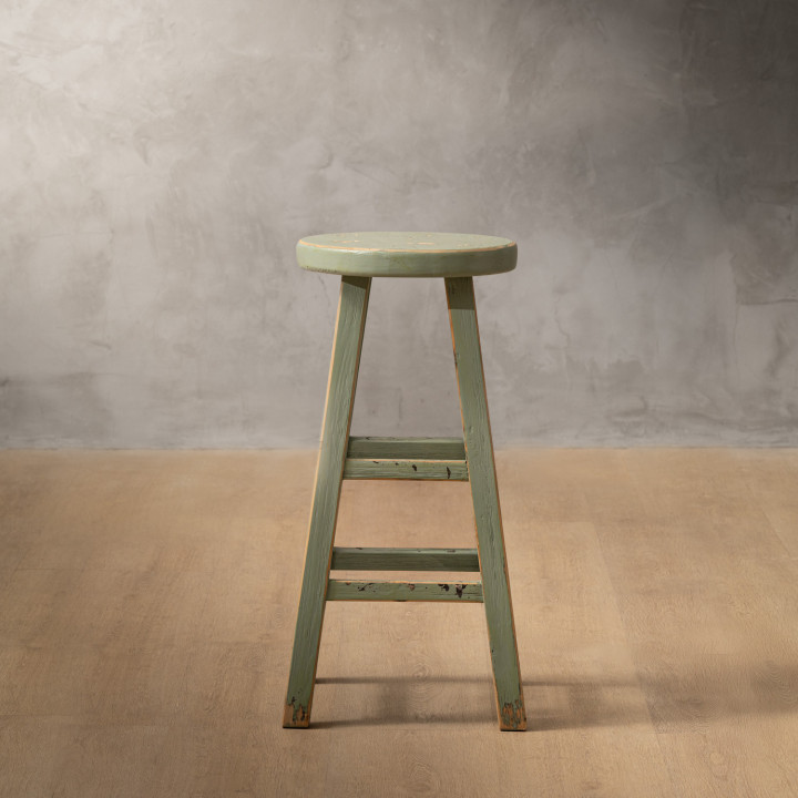 Aven Tall Bar Stool - Olive Wash - 2