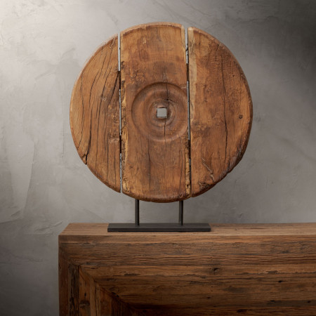 Oxen Wooden Sculpture - 1