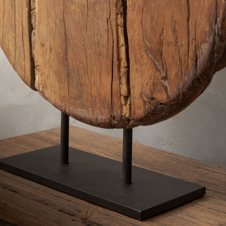 Oxen Wooden Sculpture - 3