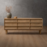 Mendaville Sideboard - Driftwood - 3