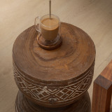 Olara Side Table - Rustic - 4