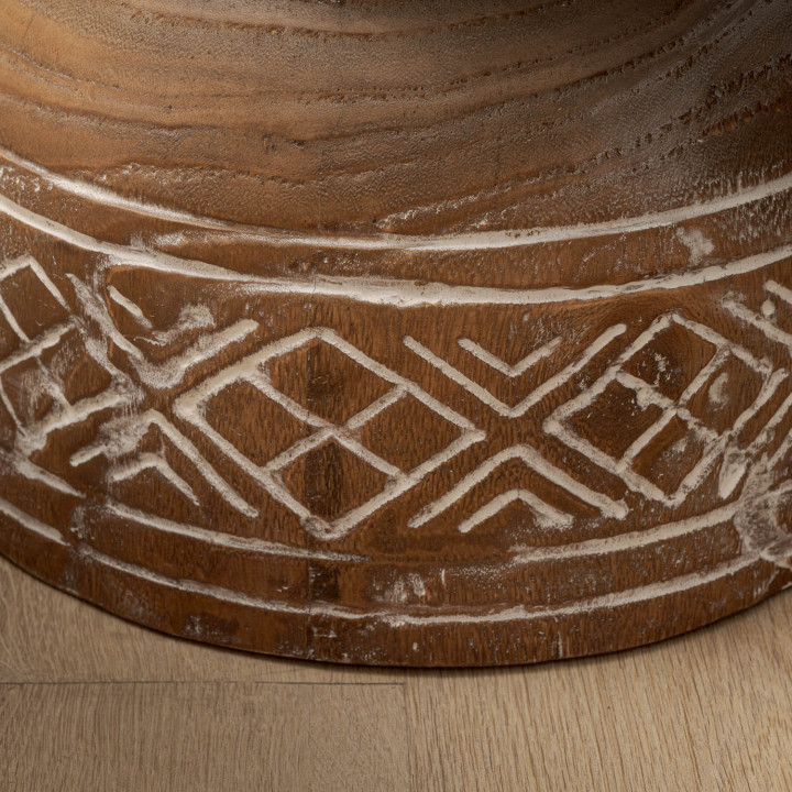 Olara Side Table - Rustic - 7