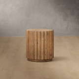 Venn Side Table - Grey Wash - 1