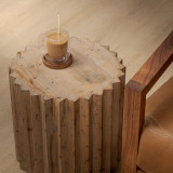 Venn Side Table - Grey Wash - 4