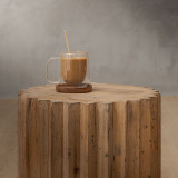 Venn Side Table - Grey Wash - 5