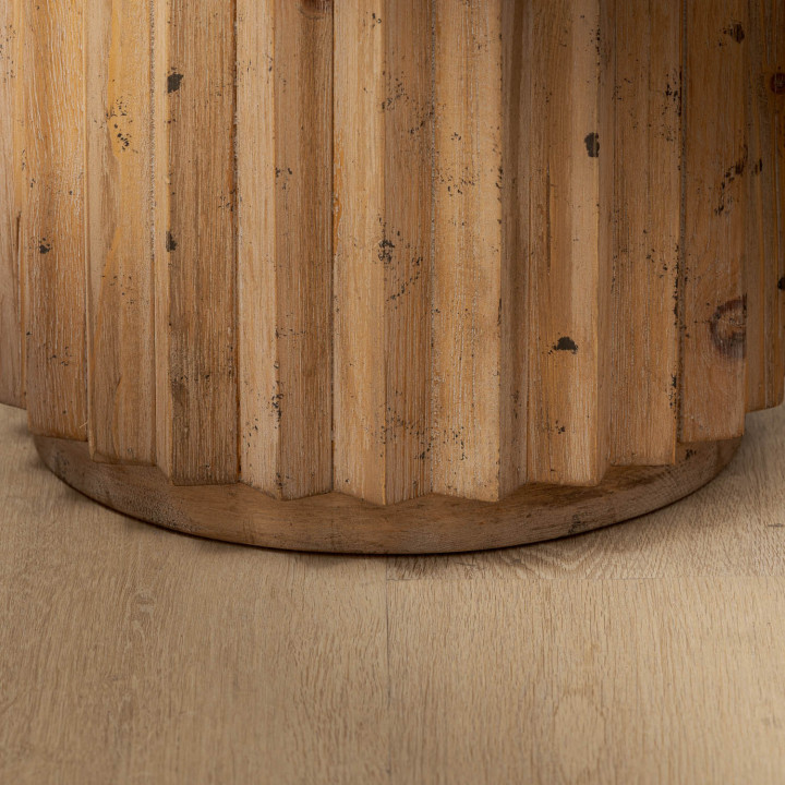 Venn Side Table - Grey Wash - 6