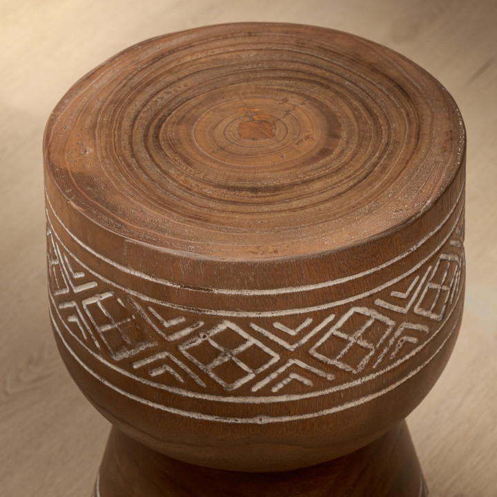 Sanna Side Table - Rustic - 6