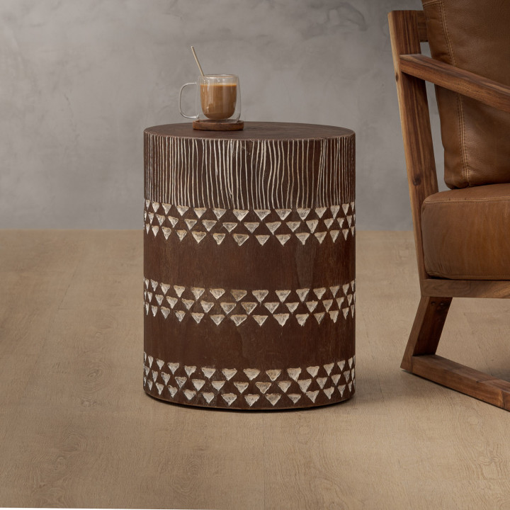 Fairmere Side Table - Rustic - 2