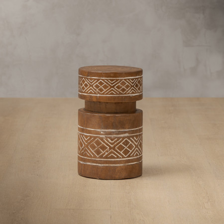 Bedora Side Table - Rustic - 1