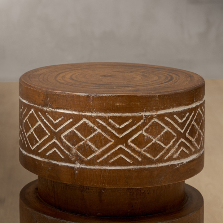Bedora Side Table - Rustic - 6