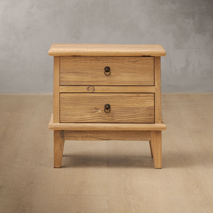Hazel Bedside Table - Vintage - 1