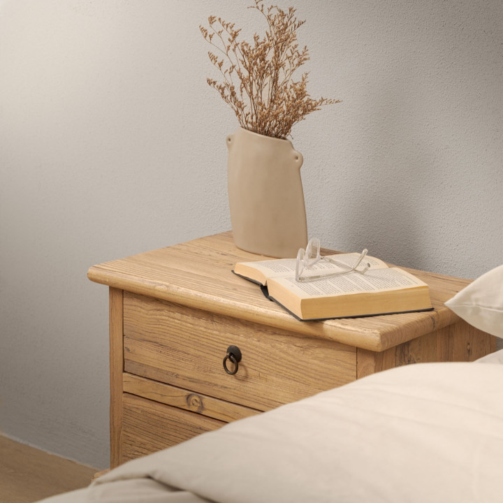 Hazel Bedside Table - Vintage - 3