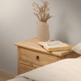 Hazel Bedside Table - Vintage - 3
