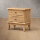 Hazel Bedside Table - Vintage - 4