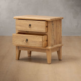 Hazel Bedside Table - Vintage - 7