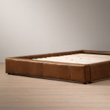 Montanelle Leather Bed Base - King XL - Cinnamon - 6