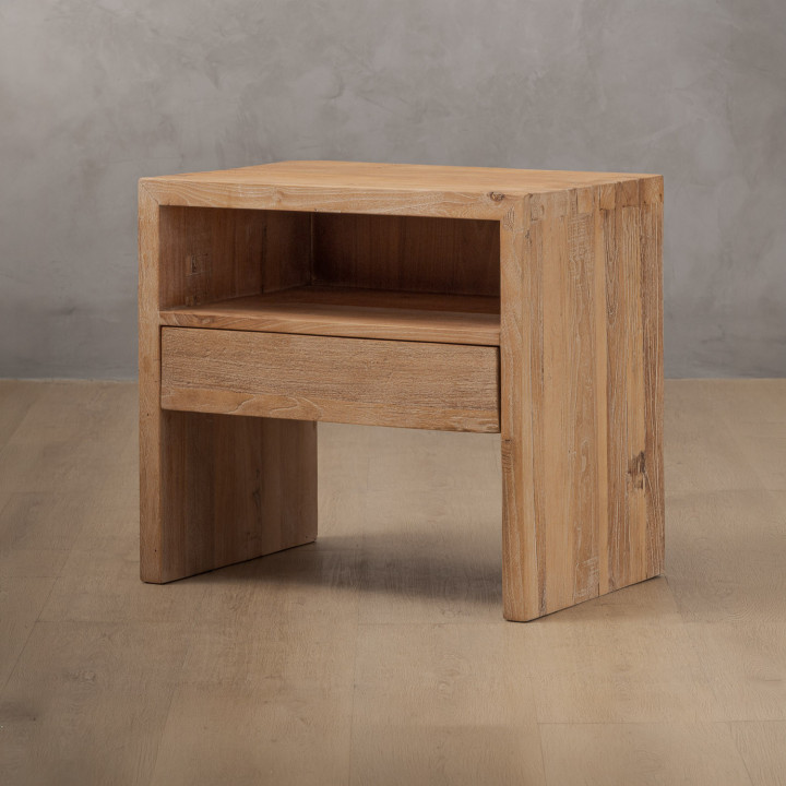 Stonefold Bedside Table - Stone Wash - 4