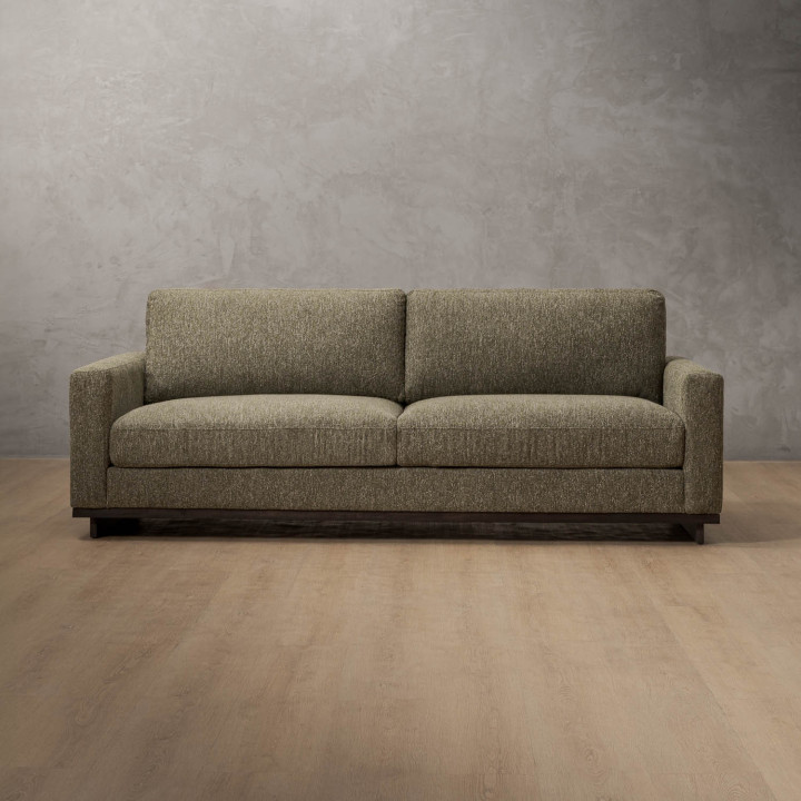 Lendavé 4-Seater Fabric Couch - Stoneweave Green - 1
