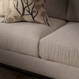 Lendavé 4-Seater Fabric Couch - Stoneweave Taupe - 4