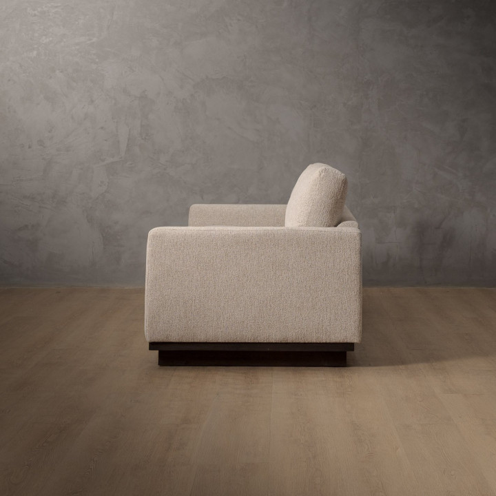 Lendavé 4-Seater Fabric Couch - Stoneweave Taupe - 6