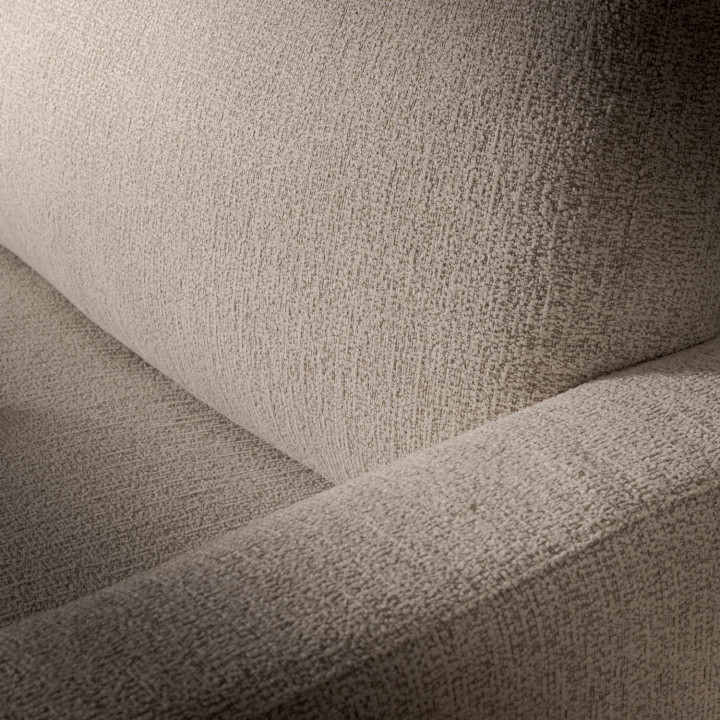 Lendavé 4-Seater Fabric Couch - Stoneweave Taupe - 8