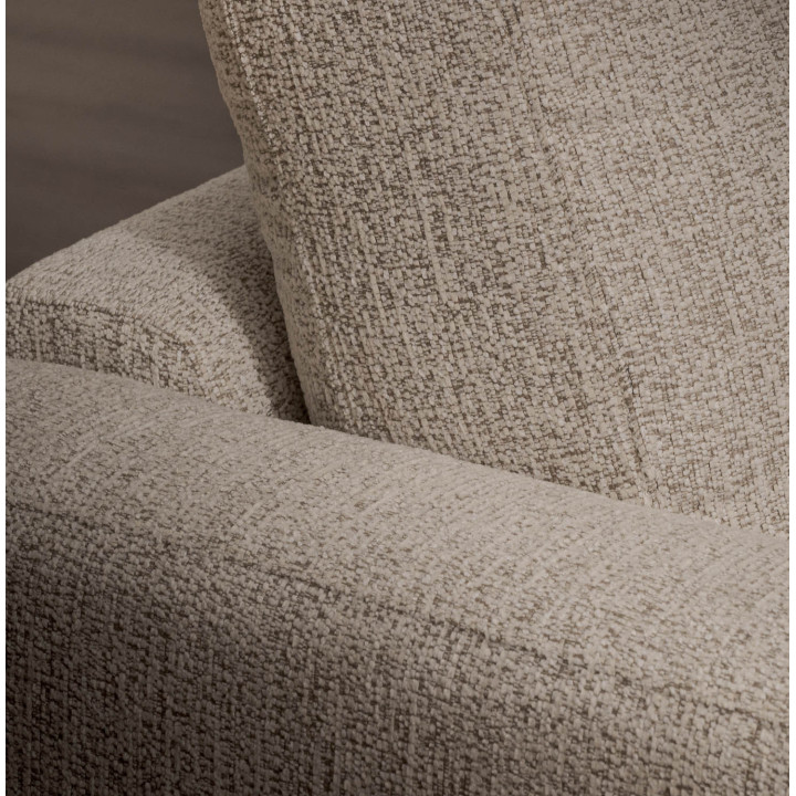 Lendavé 4-Seater Fabric Couch - Stoneweave Taupe - 9