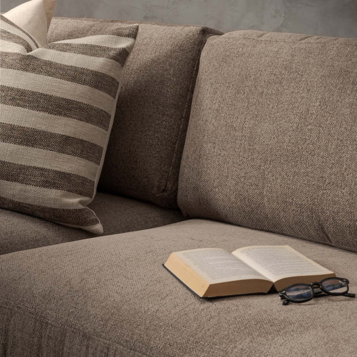 Lendavé 4-Seater Fabric Couch - Tuscan - 3