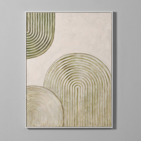 Arclune - Framed Hand Painted Canvas Art - 1
